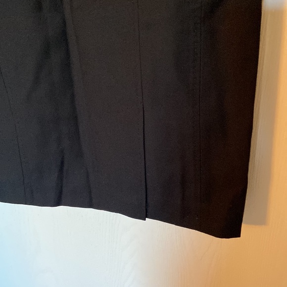 Esprit Black Pencil Skirt with Buttons Down Front - Picture 3 of 5